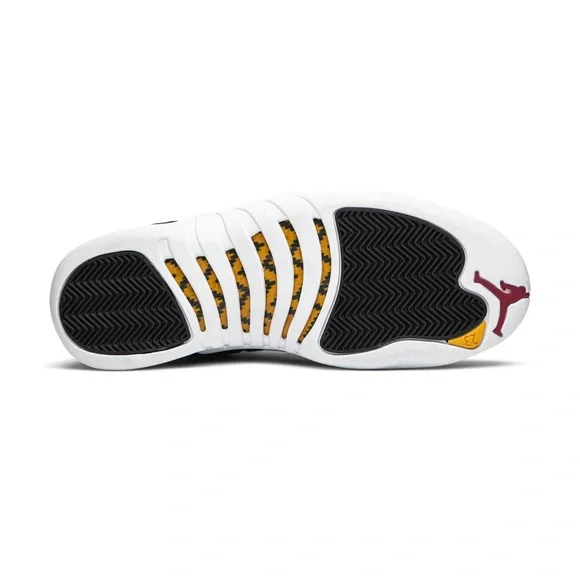 NIKE AIR JORDAN 12 RETRO REVERSE TAXI SNEAKERS